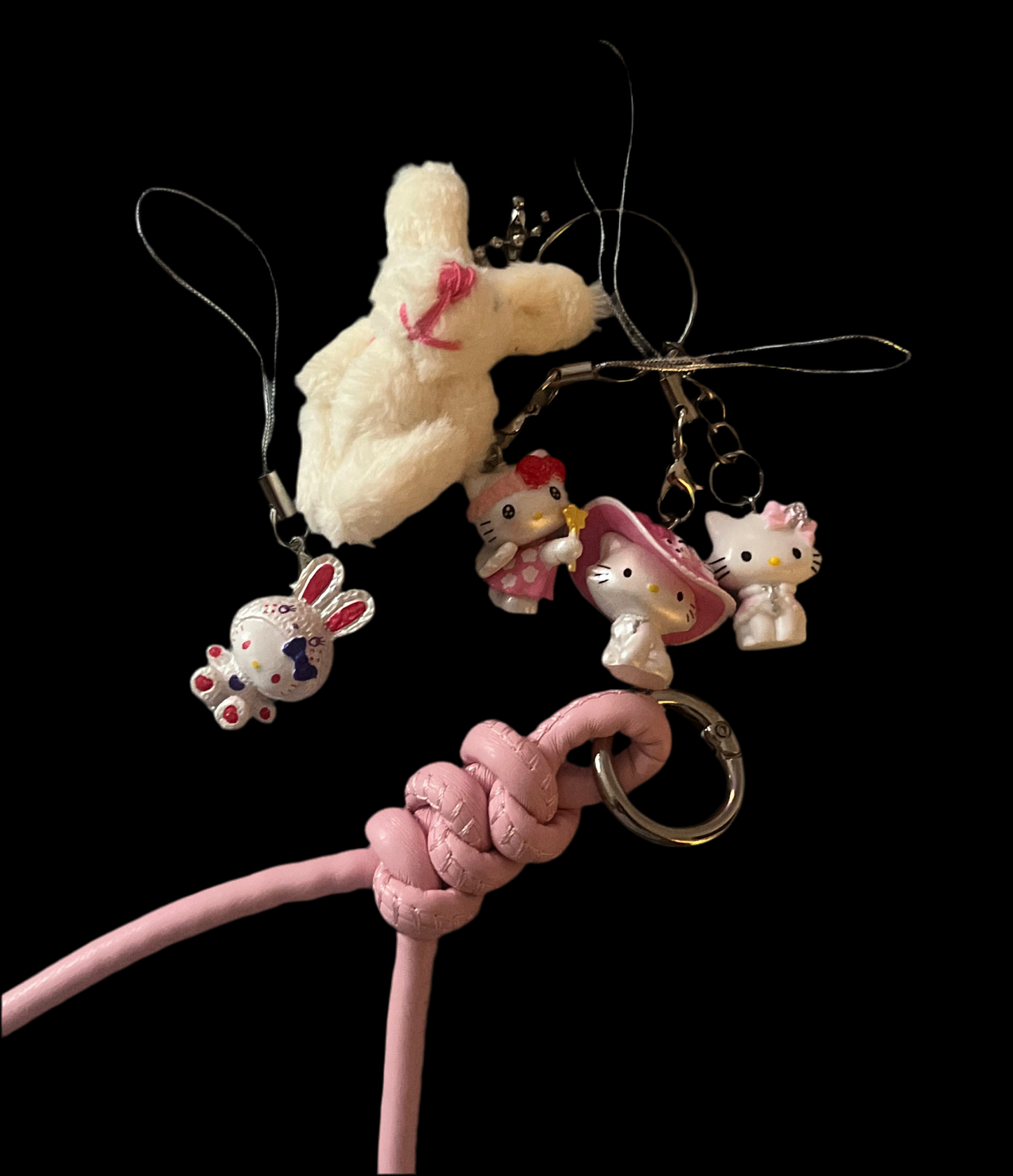 Gamer girl key chain