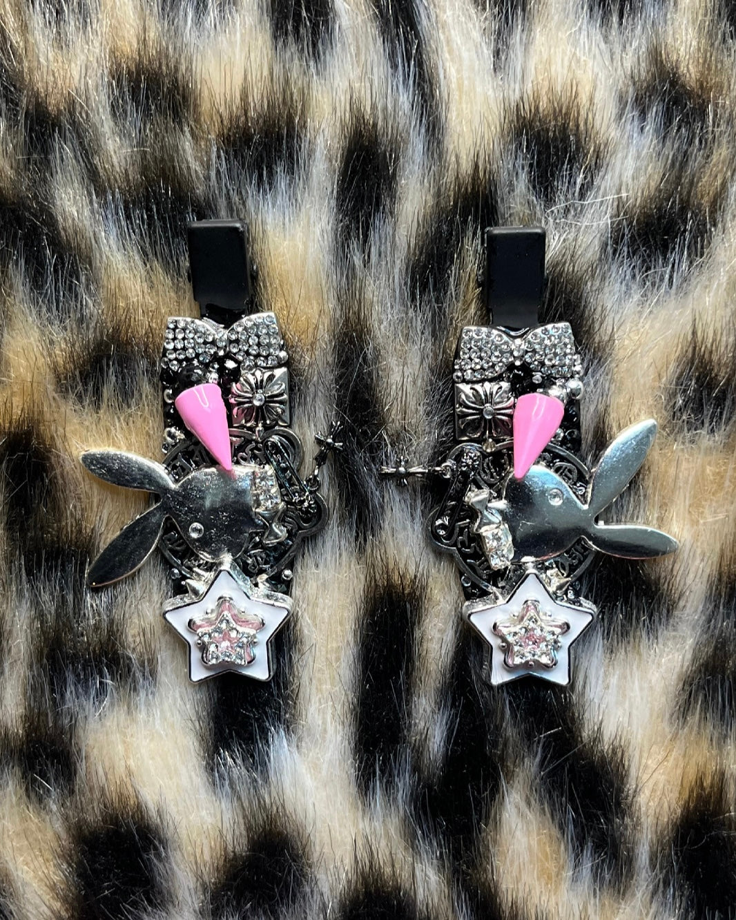 PlayBunny Heartz Clipz ♱ 🤍 ࿇⋆˙