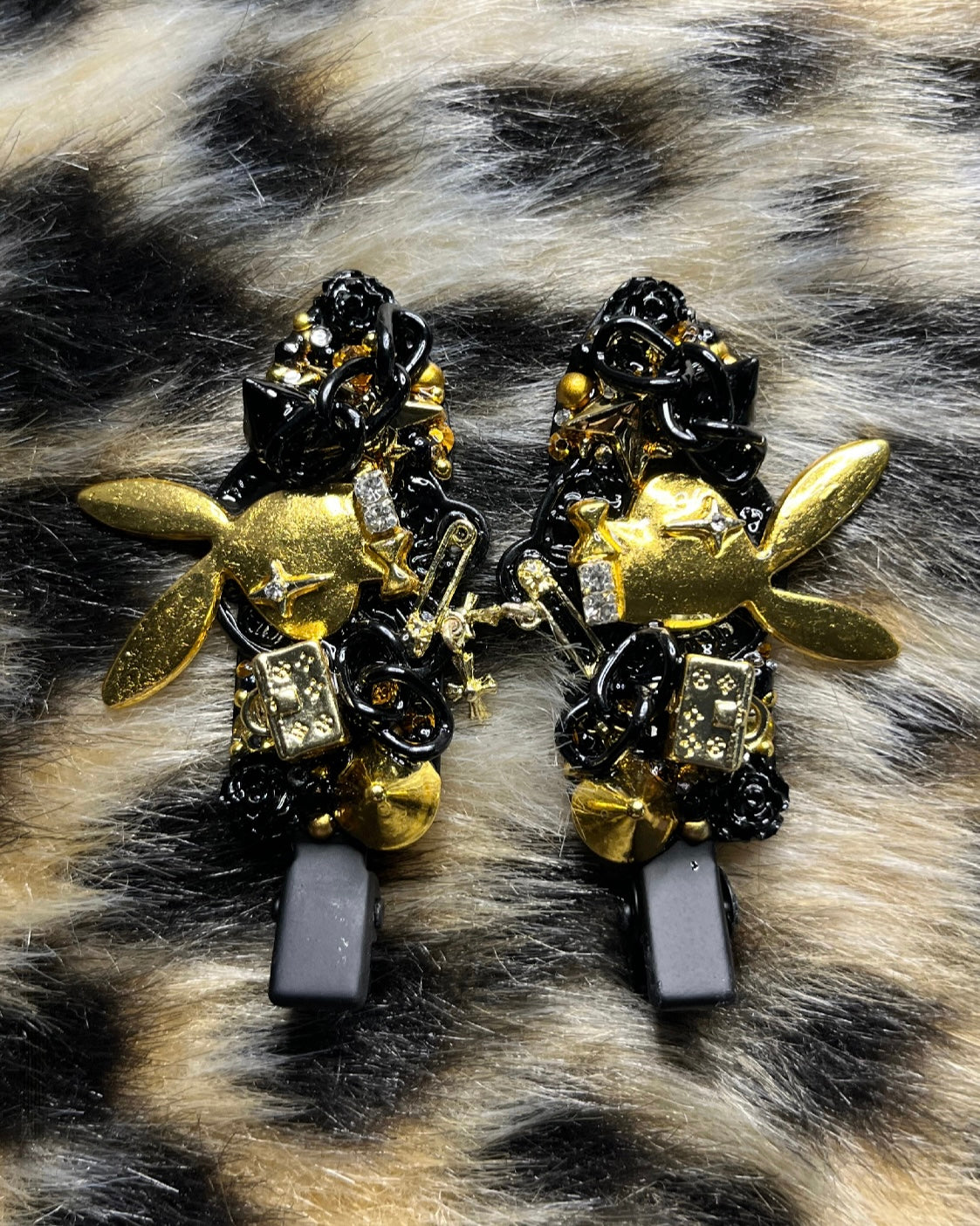 PlayBunny Sable Clipz .࿇⋆🖤♱