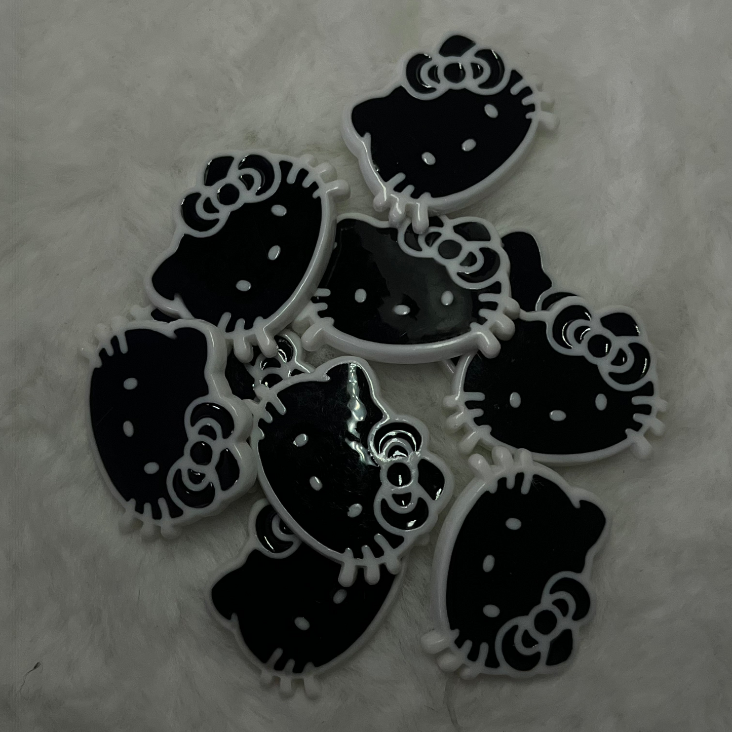 Black & white HK charm