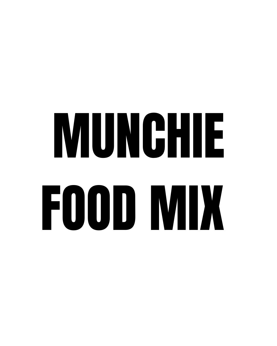 Munchie Food Mix