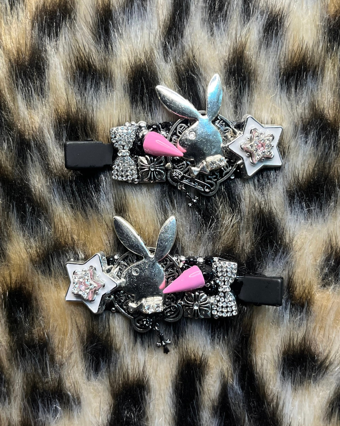PlayBunny Heartz Clipz ♱ 🤍 ࿇⋆˙