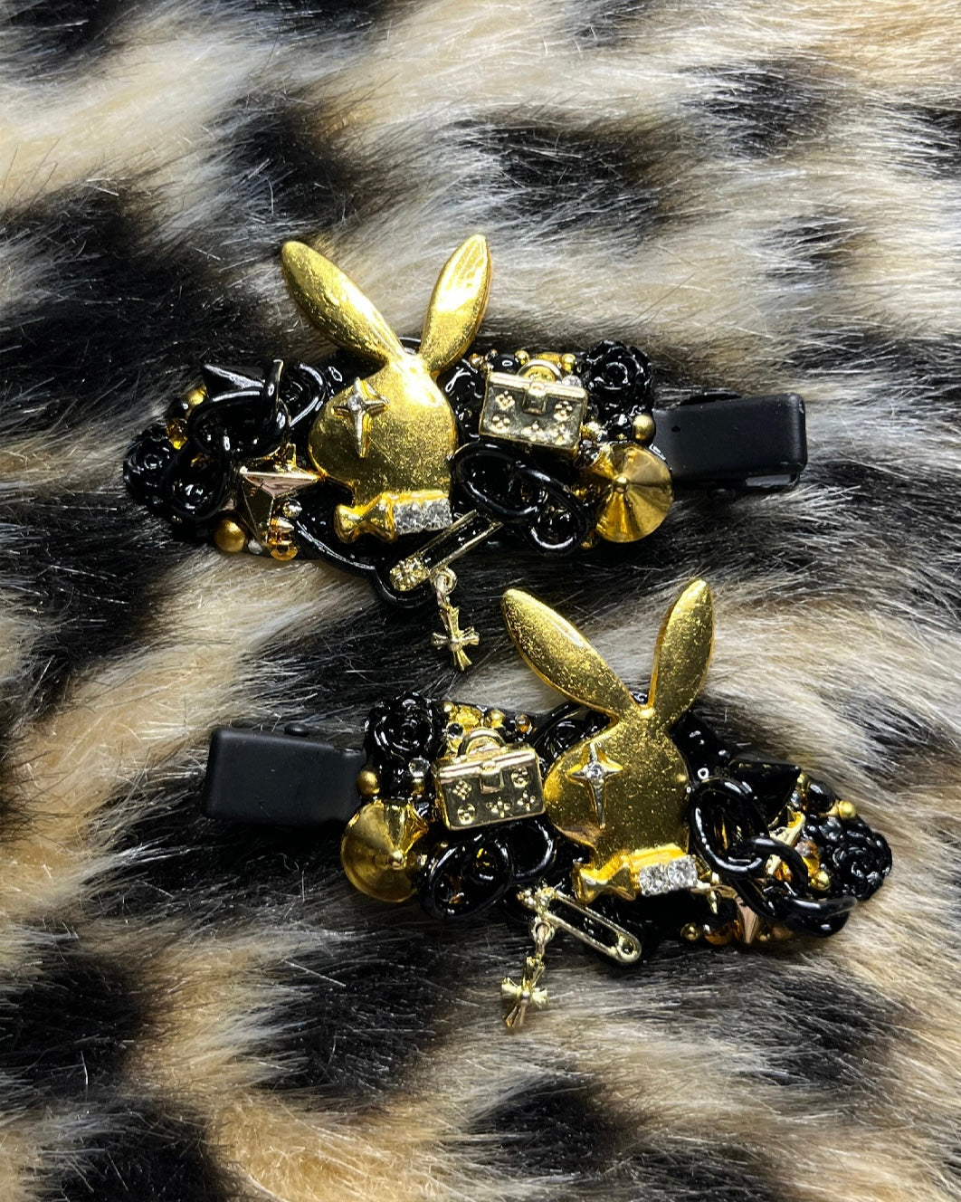 PlayBunny Sable Clipz .࿇⋆🖤♱