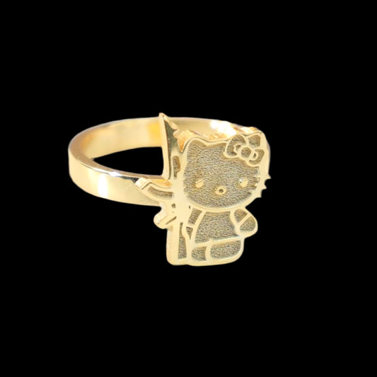 Blicky Kitty Ring