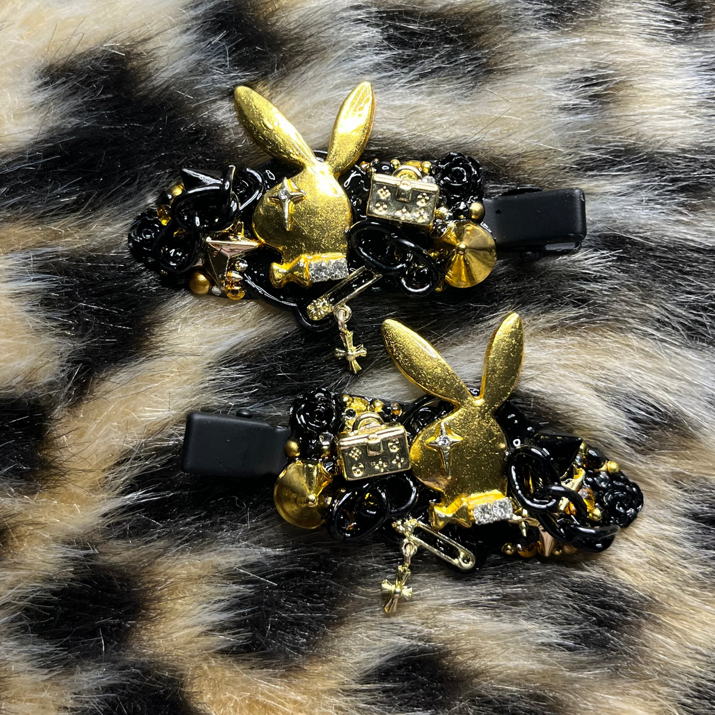 PlayBunny Sable Clipz .࿇⋆🖤♱